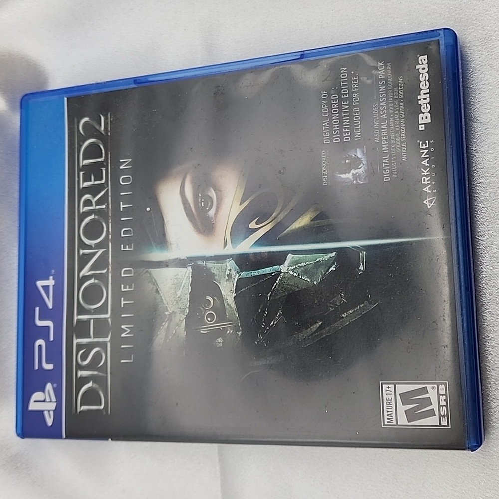 PRE-OWNED PS4 VIDEO GAME DISHONORED 2 LIMITED EDITION